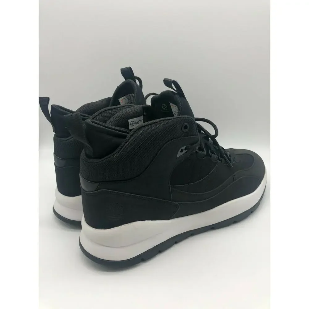 Timberland Boroughs Project Waterproof A2DTW Black Nubuck Mid Men's Boots Size14